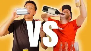 CANNED WINE vs Wine in Bottle