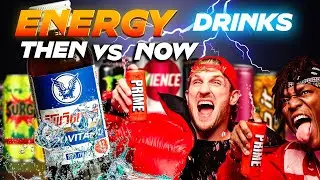 Energy Drinks Through the Ages: Then vs Now
