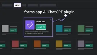 How to use forms app AI’s ChatGPT plugin