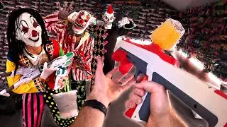 KILLER CLOWNS attack us at The Factory!