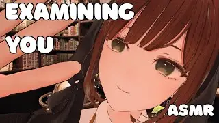 Cute Scholar Examines You 🔍(layered sounds, personal attention, scratching, whispering) VR ASMR