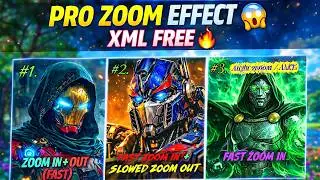 Pro Zoom effect XML file free | Alight motion Zoom effect | Alightmotion+preset | new zoom effect