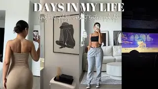 vlog ♡ apartment updates, workout routine, solo date + more | Jessica Carmona