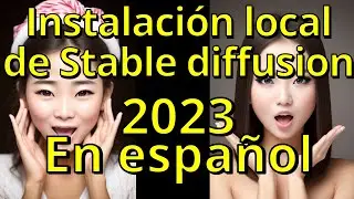 Instalación de local de Stable diffusion en español 2023