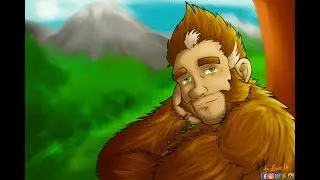 WIP#011-Coloring-Bigfoot Chill-Paint Tool SAI