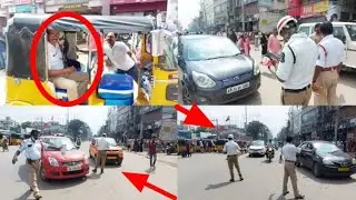 #Mehidipatnam #Asifnagar Traffic Police conduct Vehicle Checking For Pending Challans To Clear