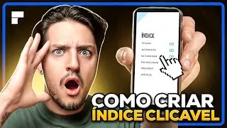 Como criar ÍNDICE CLICÁVEL para E-BOOK e DOCUMENTOS PDF | PDFelement