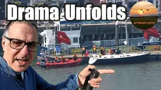 AIR SEA RESCUE Drama Plays Out In Front Of Us - Vanlife UK