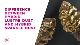 Difference between Lustre Dust and Sparkle Dust in the Roxy&Rich Collection.