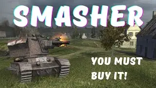 SMASHER gameplay || Wot Blitz