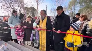 Открытие воскресной школы в храме Александра Невского с.Балтым