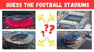 Guess the football stadium | Stadium guess challenge by pic | #stadium #football ⚽