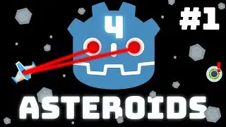 Godot 4 Asteroids Tutorial #1 - Player Controller