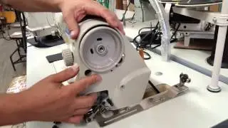 Juki DDL-8700 belt guard setup