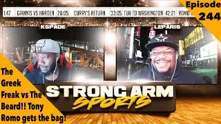 Giannis vs Harden | Romo Gets the Bag | SAS Podcast Ep244