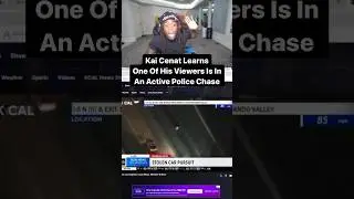 “HE STOLE A CAR” KAI CENAT FINDS OUT A VIEWER FROM HIS STREAM IS IN A HIGH SPEED CHASE 😭