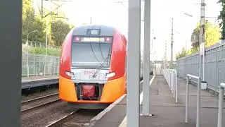 Электропоезд ЭС2Г-125 "Ласточка-комфорт" сообщением "Клин - Москва Ленинградский вокзал"
