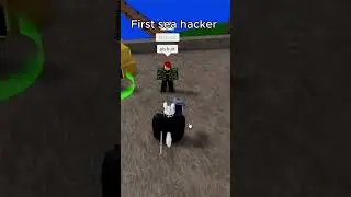 Blox Fruits First Sea Hacker #bloxfruits