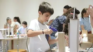 В Доме Москвы в Ереване ознакомили детей с архитектурой России