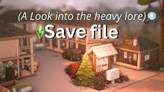 THIS SIMS 4 SAVE FILE IS UNDERRATED! THE LORE IS DEEP! | SIMS 4 SAVE FILE REVIEW