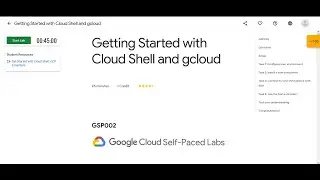 Getting Started with Cloud Shell & gcloud | Skill Badge 1 Create and Manage Cloud Resources  |GSP002