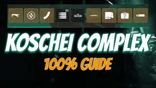 100% Koschei Complex Solo Guide! Heated Madness and Weapons Case in ONE Deployment!