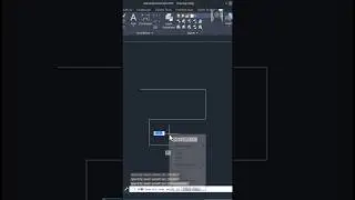 معلومه مهمه جدا لرسم الخطوط في الاتوكاد #shorts