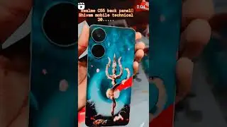 ❤️Jay bhole Baba 🙏🏻 Realme C55 back panel modify #modified #whatsappstatus #reels #trending ❤️