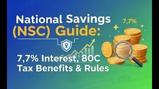 National Savings Certificate (NSC) Guide: 7.7% Interest, 80C Tax Benefits & Rules