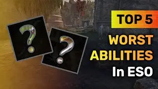 Top 5 WORST Abilities In ESO 😂 | The Elder Scrolls Online