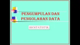 Pengumpulan dan Pengolahan Data || Tahapan Kegiatan Statistik ||