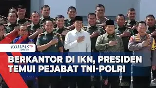 Berkantor di IKN, Presiden Jokowi Kumpulkan TNI-Polri di Istana Negara! Ini Pesannya