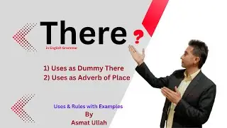 Uses of There in English | How to use There in English | dummy there in English | 