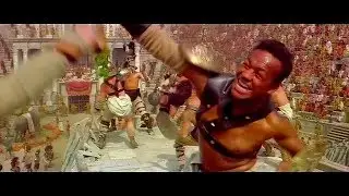 Barabbas (1961) Gladiator Fighting And Training Scenes