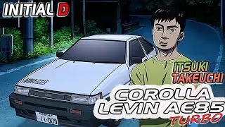 TOYOTA COROLLA LEVIN AE85 Turbo из INITIAL D! ЛУЧШИЙ ДРУГ ТАКУМИ! 🔰 [INITIAL D STREET STAGE]