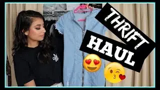 Summer Try On Thrift Haul  I 2018