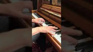 One of the first things we wrote in the studio was this piano part!