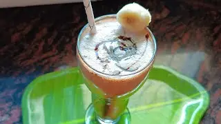 Banana Milk Shake Recipe | Milk Shake Recipe | #cooking #milkshake #viral