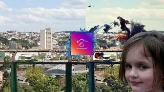 FOTO MONTAGEM EM TEMPO REAL (KIN KONG IRATI)