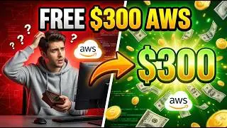 How to get $300 Free AWS Credits | Trick to get $300 AWS credits for 6 months