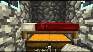 Minecraft Private House using Lava.