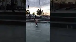 360 Flip с больших блоков! #shorts #скейтбординг