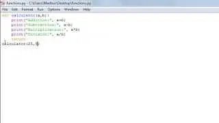 Python Programming Tutorial - 35: User Defined Functions