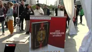 Koran-Aktion der Salafisten empört Berliner