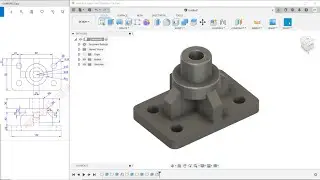 Exercise 2 Fusion 360 3D Modeling Tutorial For Beginner