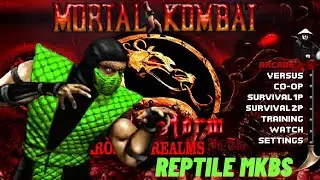 Mortal Kombat Blood Storm Vs Krossed Realms (Reptile Mkbs)