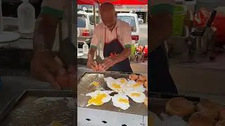 Only $1! Popular Double Egg Burger