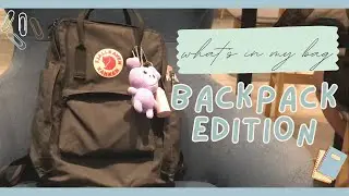 What’s in my Bag (uni edition)  Fjällräven Kånken 15