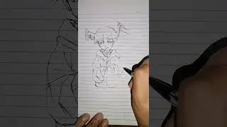 Naruto and Hinata #animedrawing #naruto #naruhina #shorts