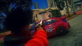 THE GHOST TOWN BLOODS TRIED TO KILL ME IN GTA V #gtarp #gta #fivem